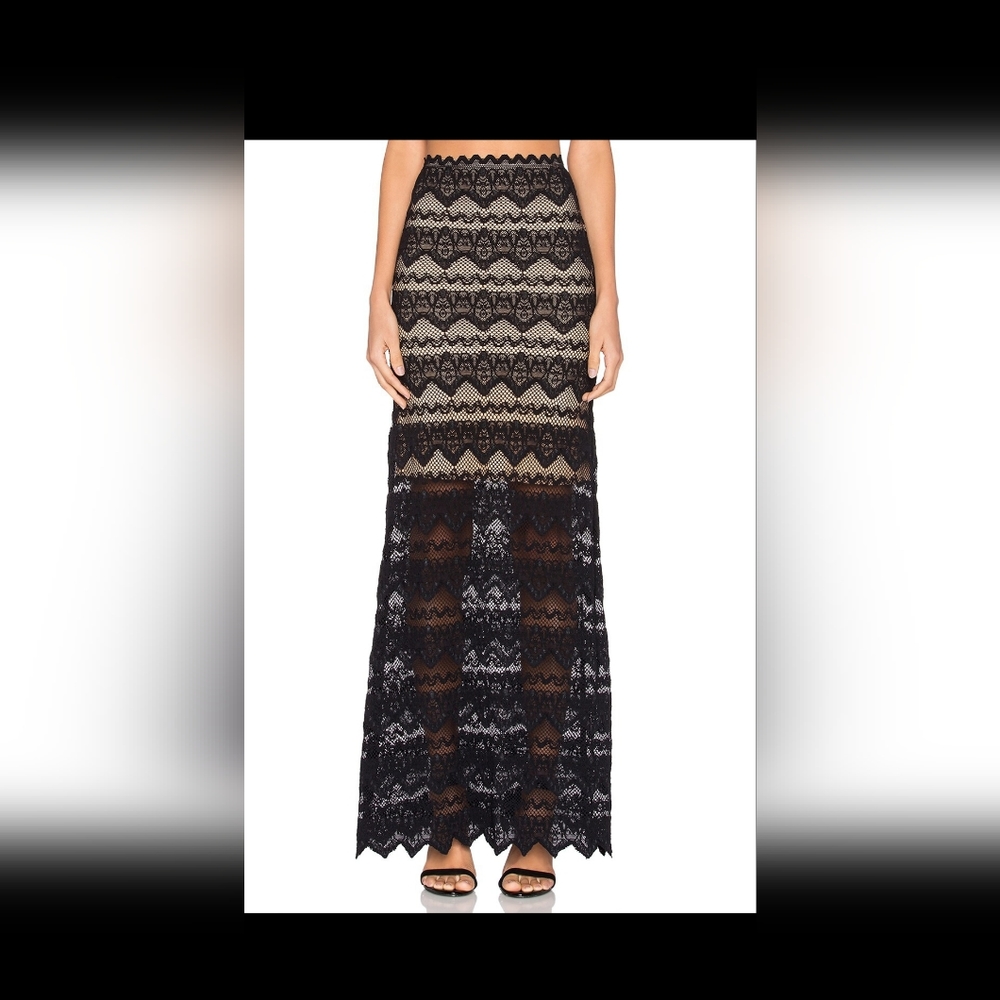 Nightcap Sierra Lace Maxi Skirt